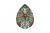 "Кабошоны" - заготовка для рукоделия акриловая фигурная 13 х 18мм - купить в Армавире. Цена: 7.32 руб.