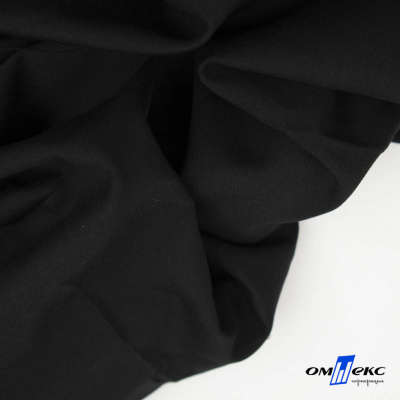 Ткань костюмная "Матте" 80% P, 16% R, 4% S, 170 г/м2, шир.150 см, цв-черный #1 - купить в Армавире. Цена 372.90 руб.