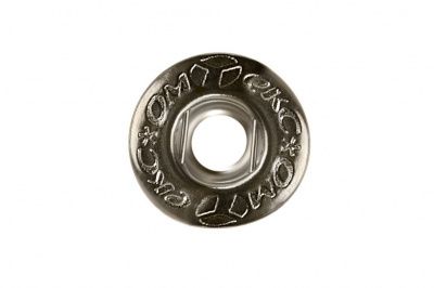 Кнопка металлическая "Альфа" с пружиной, 15 мм (уп. 720+/-20 шт), цвет никель - купить в Армавире. Цена: 1 466.73 руб.