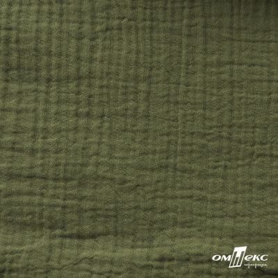 Ткань Муслин, 100% хлопок, 125 гр/м2, шир. 140 см #2307 цв.(99)-св.хаки - купить в Армавире. Цена 318.49 руб.