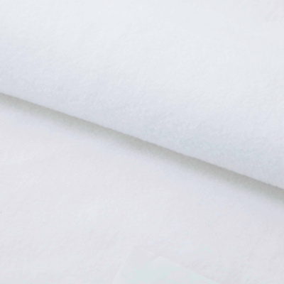 Флис DTY 240 г/м2, White/белый, 150 см (2,77м/кг) - купить в Армавире. Цена 640.46 руб.