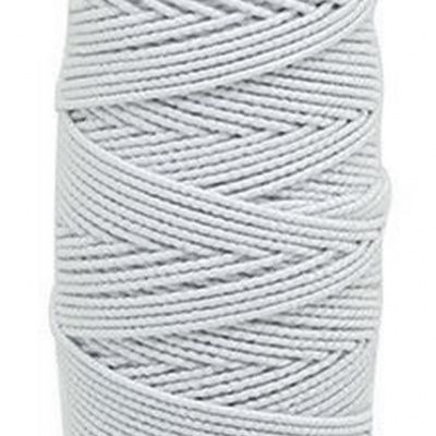 Нитка - резинка Спандекс 25 м (уп-10шт)-белые - купить в Армавире. Цена: 35.65 руб.