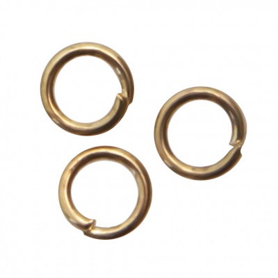 Кольцо  соединительное для бижутерии 4 мм, цв.-золото - купить в Армавире. Цена: 0.41 руб.