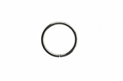 Кольцо металлическое d-15 мм, цв.-никель - купить в Армавире. Цена: 2.45 руб.
