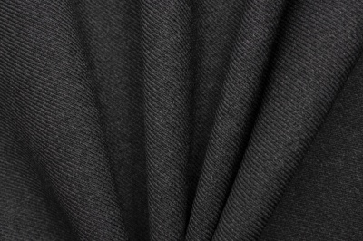 Ткань костюмная 25505 2003, 265 гр/м2, шир.150см, цвет т.серый - купить в Армавире. Цена 418.73 руб.