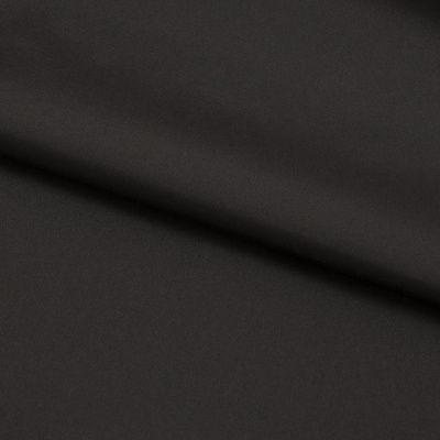 Курточная ткань Дюэл Middle (дюспо), WR PU Milky, Black/Чёрный 80г/м2, шир. 150 см - купить в Армавире. Цена 123.45 руб.