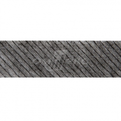 KQ217N -прок.лента нитепрошивная по косой 15мм графит 100м - купить в Армавире. Цена: 2.24 руб.