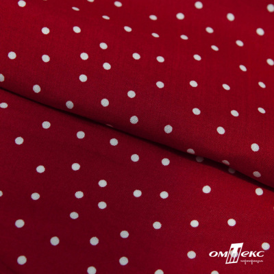 Ткань плательная "Вискоза принт"  100% вискоза, 95 г/м2, шир.145 см Цвет 2/red - купить в Армавире. Цена 297 руб.