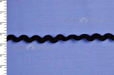 Вьюнчик черный 5мм (15+/-1ярд) - купить в Армавире. Цена: 62.48 руб.