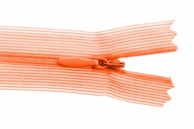 Молния потайная Т3 849, 20 см, капрон, цвет оранжевый - купить в Армавире. Цена: 5.12 руб.