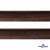 Кант атласный 074, шир. 12 мм (в упак. 65,8 м), цвет коричневый - купить в Армавире. Цена: 237.16 руб.