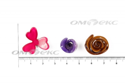 Украшение "Розы малые №1" 20мм - купить в Армавире. Цена: 32.49 руб.
