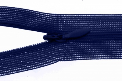Молния потайная Т3 919, 50 см, капрон, цвет т.синий - купить в Армавире. Цена: 8.62 руб.