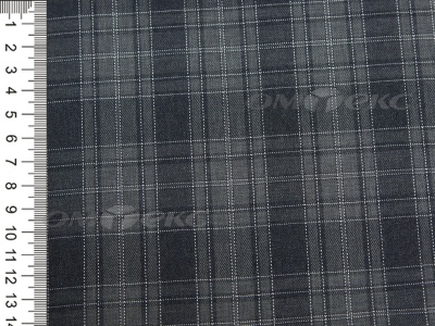 Ткань костюмная клетка 25235 2003, 185 гр/м2, шир.150см, цвет серый/сер - купить в Армавире. Цена 