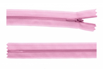 Молния потайная Т3 513, 20 см, капрон, цвет св.розовый - купить в Армавире. Цена: 5.17 руб.