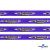 Тесьма отделочная (киперная) 10 мм, 100% хлопок,"THE SKATEBOARD CULIURE"(45 м) цв.121-32 -фиолет - купить в Армавире. Цена: 850.62 руб.