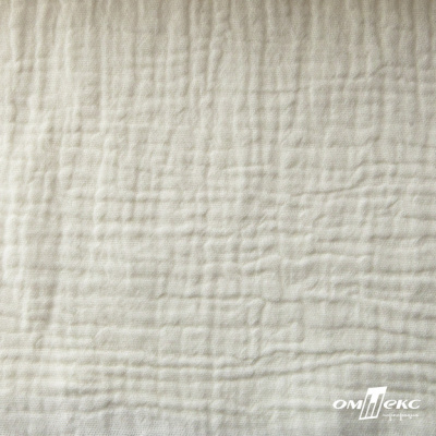 Ткань Муслин, 100% хлопок, 125 гр/м2, шир. 135 см (16) цв.молочно белый - купить в Армавире. Цена 337.25 руб.