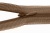 Молния потайная Т3 294, 50 см, капрон, цвет коричневый - купить в Армавире. Цена: 6.90 руб.