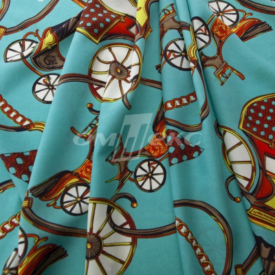 Плательная ткань "Фламенко" 16.2, 80 гр/м2, шир.150 см, принт этнический - купить в Армавире. Цена 241.49 руб.
