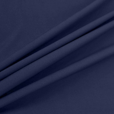 Костюмная ткань с вискозой "Салерно", 210 гр/м2, шир.150см, цвет т.синий/Navy - купить в Армавире. Цена 446.37 руб.