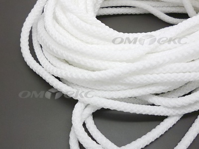 Шнур 1с35 4 мм крупное плетение 200 м белый - купить в Армавире. Цена: 1.10 руб.