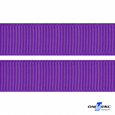 Репсовая лента 015, шир. 25 мм/уп. 50+/-1 м, цвет фиолет - купить в Армавире. Цена: 298.75 руб.