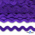 Тесьма вьюнчик 0381-0050, 5 мм/упак.33+/-1м, цвет 9530-фиолетовый - купить в Армавире. Цена: 107.26 руб.