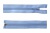 Спиральная молния Т5 351, 75 см, автомат, цвет св.голубой - купить в Армавире. Цена: 16.28 руб.