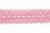 Тесьма кружевная 0621-2052, шир. 45 мм/уп. 20+/-1 м, цвет 096-розовый - купить в Армавире. Цена: 943.46 руб.