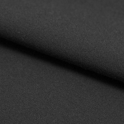 Костюмная ткань с вискозой "Бриджит", 210 гр/м2, шир.150см, цвет чёрный - купить в Армавире. Цена 564.96 руб.