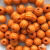 0309-Бусины деревянные "ОмТекс", 16 мм, упак.50+/-3шт, цв.003-оранжевый - купить в Армавире. Цена: 62.22 руб.