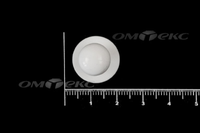Пуговица поварская "Пукля", 10 мм, цвет белый - купить в Армавире. Цена: 2.28 руб.