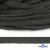 Шнур плетеный d-8 мм плоский, 70% хлопок 30% полиэстер, уп.85+/-1 м, цв.1026-серый - купить в Армавире. Цена: 735 руб.