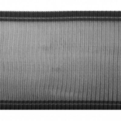 Лента капроновая "Гофре", шир. 110 мм/уп. 50 м, цвет чёрный - купить в Армавире. Цена: 24.99 руб.