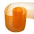 Лента капроновая "Гофре", шир. 110 мм/уп. 50 м, цвет оранжевый - купить в Армавире. Цена: 26.93 руб.