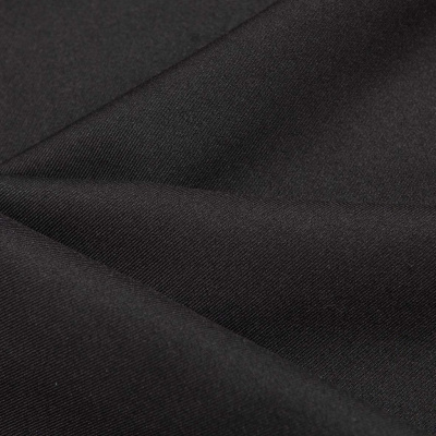 Ткань костюмная 21010 2044, 225 гр/м2, шир.150см, цвет черный - купить в Армавире. Цена 390.73 руб.