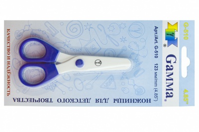 Ножницы G-510 детские 123 мм - купить в Армавире. Цена: 137.45 руб.