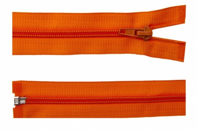 Спиральная молния Т5 849, 50 см, автомат, цвет оранжевый - купить в Армавире. Цена: 13.41 руб.