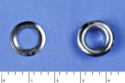 Люверсы №5 8 мм (1000 шт) ТУ никель - купить в Армавире. Цена: 645.29 руб.