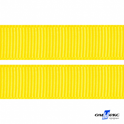 Репсовая лента 020, шир. 25 мм/уп. 50+/-1 м, цвет жёлтый - купить в Армавире. Цена: 298.75 руб.