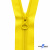 Спиральная молния Т5 131, 60 см, автомат, цвет жёлтый - купить в Армавире. Цена: 14.21 руб.