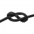 Шнур вощенный (25+/-1ярд) черный  - купить в Армавире. Цена: 104.42 руб.