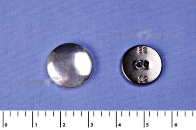 Формы для пуговиц и прочие части пуговиц; заготовки для пуговиц №20 с петлёй сталь (#32) - купить в Армавире. Цена: 1.79 руб.