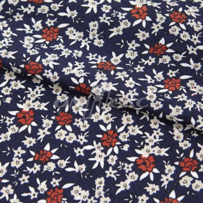 Плательная ткань "Фламенко" 7.2, 80 гр/м2, шир.150 см, принт растительный - купить в Армавире. Цена 239.03 руб.