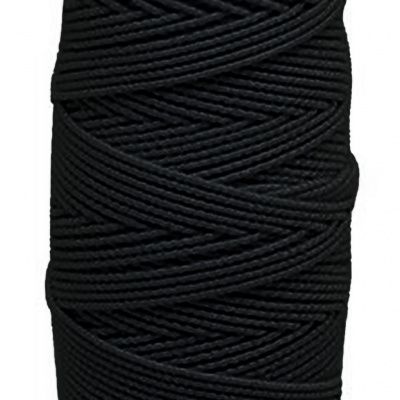 Нитка - резинка Спандекс 25 м (уп-10шт)-чёрные - купить в Армавире. Цена: 36.02 руб.