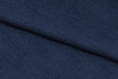 Ткань джинсовая №96, 160 гр/м2, шир.148см, цвет синий - купить в Армавире. Цена 350.42 руб.