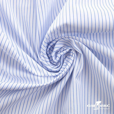 Ткань сорочечная Ронда, 115 г/м2, 58% пэ,42% хл, шир.150 см, цв.3-голубая, (арт.114) - купить в Армавире. Цена 306.69 руб.