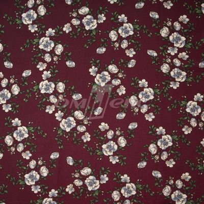 Плательная ткань "Фламенко" 3.3, 80 гр/м2, шир.150 см, принт растительный - купить в Армавире. Цена 317.46 руб.