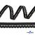 Лента эластичная вязаная (резинка бельевая), #3832, шир.13 мм, цв.чёрная - купить в Армавире. Цена: 10.49 руб.