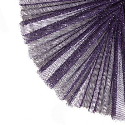 Сетка Глиттер, 24 г/м2, шир.145 см., пурпурный - купить в Армавире. Цена 117.24 руб.